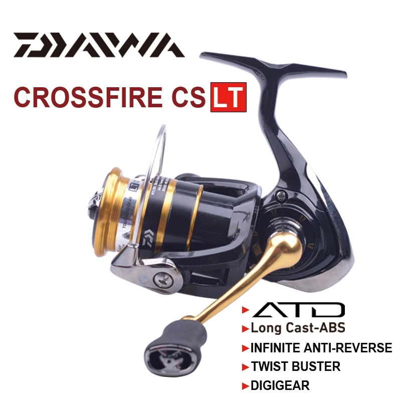 daiwa crossfire 3000 reel Daiwa CROSSFIRE CS LT (2023 Model) Spinning Reel 3BB Ratio 5.2/5.3/5.7 – Pro Tackle World