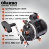 Okuma MAGDA Linecounter DT MA-15DT-T Baitcasting Reel 7-8Kg Max Drag 3BB 5.1 4.0