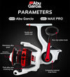 Abu Garcia Max Pro Spinning Reel 7+1BB 6.2:1 Max Drag 2.9-6.4kg Rocket Line Management System
