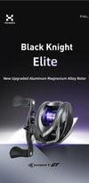 HiStar Black Knight Elite Baitcasting Reel 143g Magnetic Brake 7.1:1 Ratio 5KG Drag Power