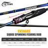 TEIGA ENSNARE 180cm OMORI RIG Fishing Rod Full Carbon Fiber Solid Tip Spinning Fishing Lure Rod