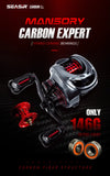 Seasir Mansory Ultralight Carbon BFS Baitcasting Reel 146g 11+1BB 7.3:1 HS Ratio