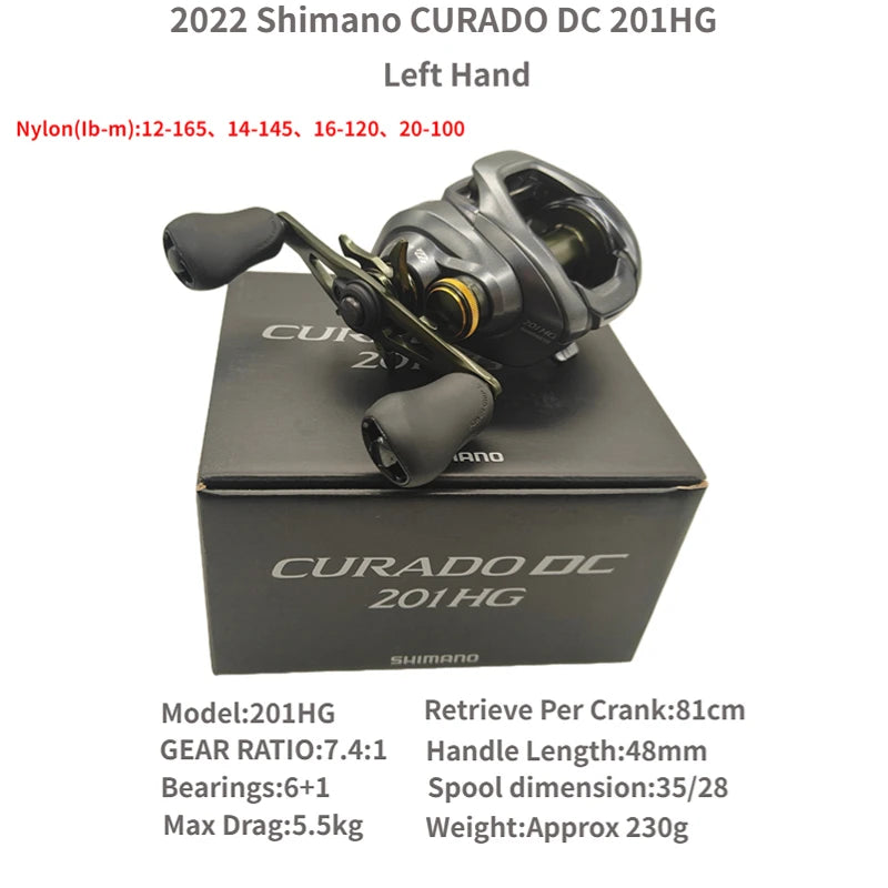curado fishing reels sale Shimano CURADO DC (2022) Saltwater Low Profile Baitcast Reel 7.4:1 8.5 – Pro Tackle World