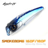 Kingdom Smokebomb Topwater Popper 55g 78g 160mm 180mm