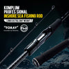 SOLOKING KOMPLUM  Inshore Sea Bass Fishing Rod  40T Carbon Ultralight Fuji O+A Ring 2 Section Saltwater Spinning Rod