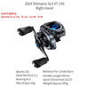 Shimano SLX XT (2024) Saltwater Low Profile Baitcast Reel 5-5.5Kg Max Drag 4+1BB 6.3:1 7.2:1 8.2:1