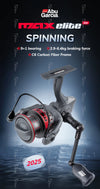 Abu Garcia Max Elite Spinning Reel 6.2:1 9+1BB Max Drag 2.9-6.4KG Zenon Series V-TYPE Turret C6 Carbon Fiber Frame