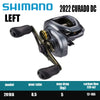 Shimano Curado DC Baitcasting Reel (2018/2022 Model) 6+1BB 7.4 8.5 6.2 Ratios