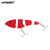 WATERBOY Musky Buster 10cm/27g 12cm/33g Slow Sinking VIB LiplessJerkbait