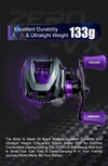 Seasir ZERO-VX 133g BFS Baitcasting Reel 7.6:1 High Speed Ratio 6+1BB Max Drag 4kg