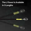 BSF Ultralight Carbon Rods MF Action Spinning Casting Fishing Rods 2 section UL L power Travel Rod