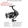 Shimano AERO XR/BB (2022 Model) Spinning Reel 3+1BB/4+1BB/5+1BB 5.0:1/4.7:1