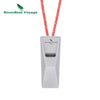 Boundless Voyage Emergency Titanium Whistle with Lanyard