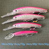 Swolfy Trolling Minnow Lures 12 14 16 18cm 32g 49g 73g 92g