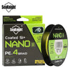 SeaKnight NANO II 100M/300M 4 Strands PE Braided Line 7LB-15LB