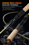 Seasir Silent Stream Carbon Casting/Spinning Rod UL Power MF Action 1.53/1.65M 4PC