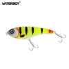 WATERBOY Musky Buster 10cm/27g 12cm/33g Slow Sinking VIB LiplessJerkbait