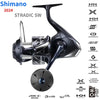 Shimano STRADIC SW Spinning Reel (2024 Version) 6BB+1RB 5.7/6.2/4.6/4.9/5.6