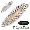 Luminous Metal Spoons 2.5g-20g