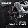 Seasir M1 Ultralight BFS Baitcasting Reel 135g 10+1BB 7.6:1 2 Spools