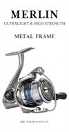 Tsurinoya Merlin Spinning Reel 5.2:1 4-9kg Max Drag 9+1BB