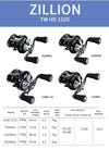 Daiwa Zillion TW HLC (Hyper Long Cast) Baitcasting Reel 10+1BB 5-7Kg Max Drag 5.5 6.3 7.3 8.1