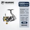 BearKing TW-S Series Spinning Reel 5.1:1/5.5:1 Ratio 9+1BB 7-15Kg Max Power