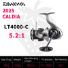 DAIWA 2025 CALDIA LT Fishing Reel Spinning Reel For Freshwater 6+1BB Drag 5-12kg  AIRDRIVE DESIGN MONOCOQUE BODY