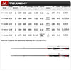 PureLure Red TORRENT Casting/Spinning Rod 1.98m 2.06m 2.28m 2.28m 2.43m L/M/MH 2PC