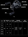 Daiwa Tatula TW SV 70 Baitcast Reel (2022 Version) 7+1BB Drag 4.5KG Weight 185g