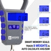 Booms Fishing XW50 65LB/30KG LCD Rechargeable Digital Fishing Scale