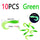 10pcs Green