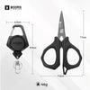 Booms Fishing Stainless Steel Fishing Scissors