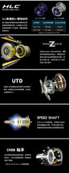 Daiwa Zillion TW HLC (Hyper Long Cast) Baitcasting Reel 10+1BB 5-7Kg Max Drag 5.5 6.3 7.3 8.1