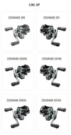 Shimano CURADO 200 Baitcasting Reel (2023 Version) 6.2/7.4/8.5 Low Profile 6+1BB 5.5Kg-6.0Kg Max Drag