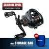 Seasir Repeater Baitcasting Reel 5+1BB 7.3:1 8.5Kg Max Drag