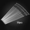 10/20/30/50/100Pcs Reusable Stainless Steel BBQ Skewers