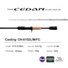 PureLure FLIGHT CEDAN Baitcasting Trout/Perch Rod 2-5PC 1.75m/1.85m/1.9m/2.08m