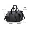 Men's Black Duffle Bag
