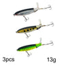 1-8Pcs Topwater Whopper Popper 13g 15g 35g