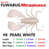 Megabass FUWABUG Soft Creature Lure 4-6pcs 1.8/2.5/3.8 IN