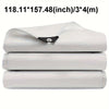 Waterproof White Anti-UV Tarpaulin