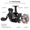 Leo Fishing CNC Ice Fishing Reel 3+1BB 3.2:1