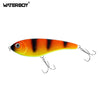 WATERBOY Musky Buster 10cm/27g 12cm/33g Slow Sinking VIB LiplessJerkbait