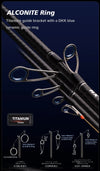 PureLure TITANIUM-T XUL BFS Spinning/Casting Rod 0.5-6g Bait Weight 5FT/6FT F/MF Action