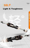 Histar Finesse System BFS MS-X Carbon Casting/Spinning Rod 1.68M UL/M/ML/MH 2PC