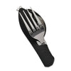 Foldable Camping Utensil Set - Multi-Functional Knife/Fork/Spoon Combo