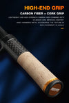 Seasir Silent Stream Carbon Casting/Spinning Rod UL Power MF Action 1.53/1.65M 4PC