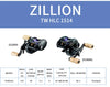 Daiwa Zillion TW HLC (Hyper Long Cast) Baitcasting Reel 10+1BB 5-7Kg Max Drag 5.5 6.3 7.3 8.1