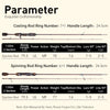 Kingdom Micro Monster Pro Air Casting/Spinning Rod 4PC 1.55m-1.65m UL UL+ Power MF Action